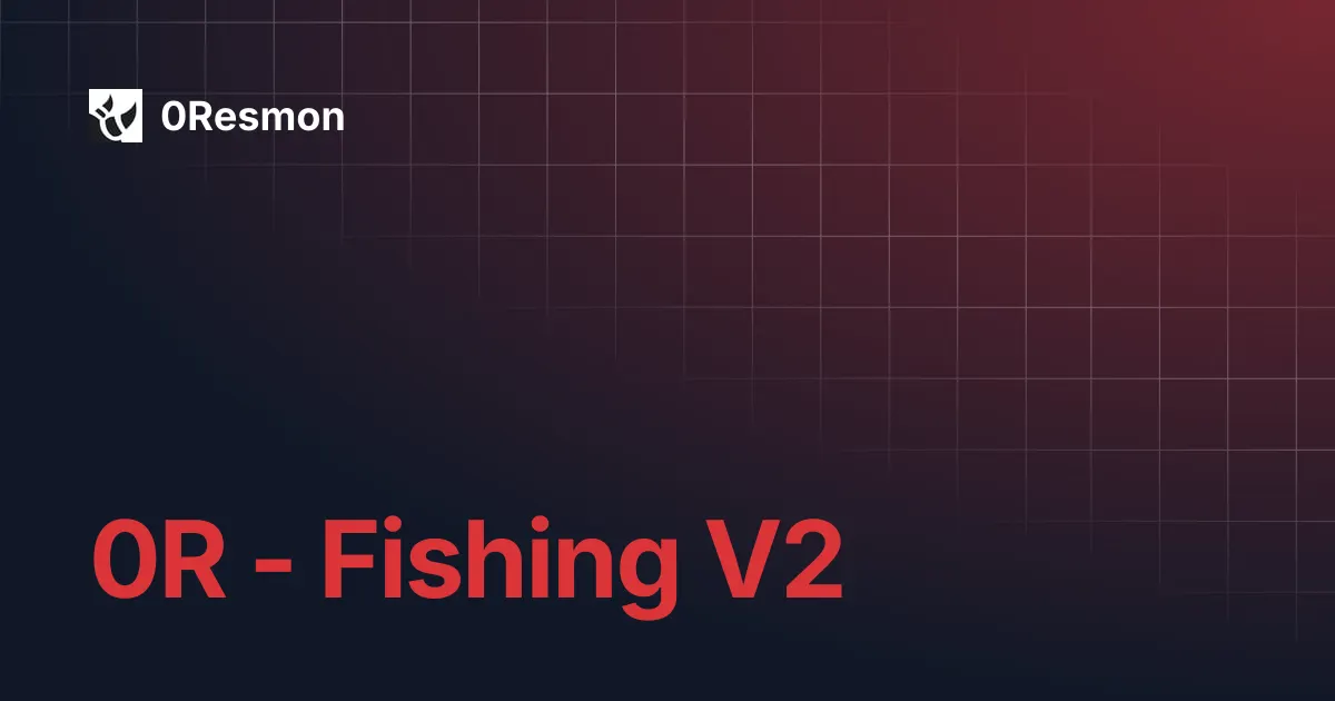 0Resmon - Fishing V2