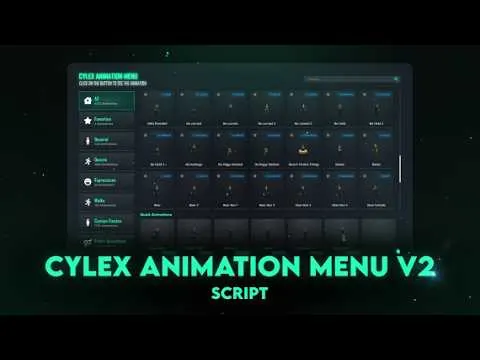Cylex - Animmenu V2