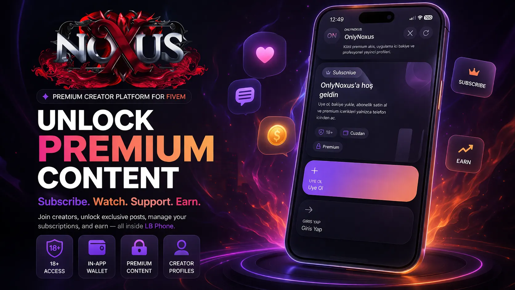 Noxus - Onlynoxus App