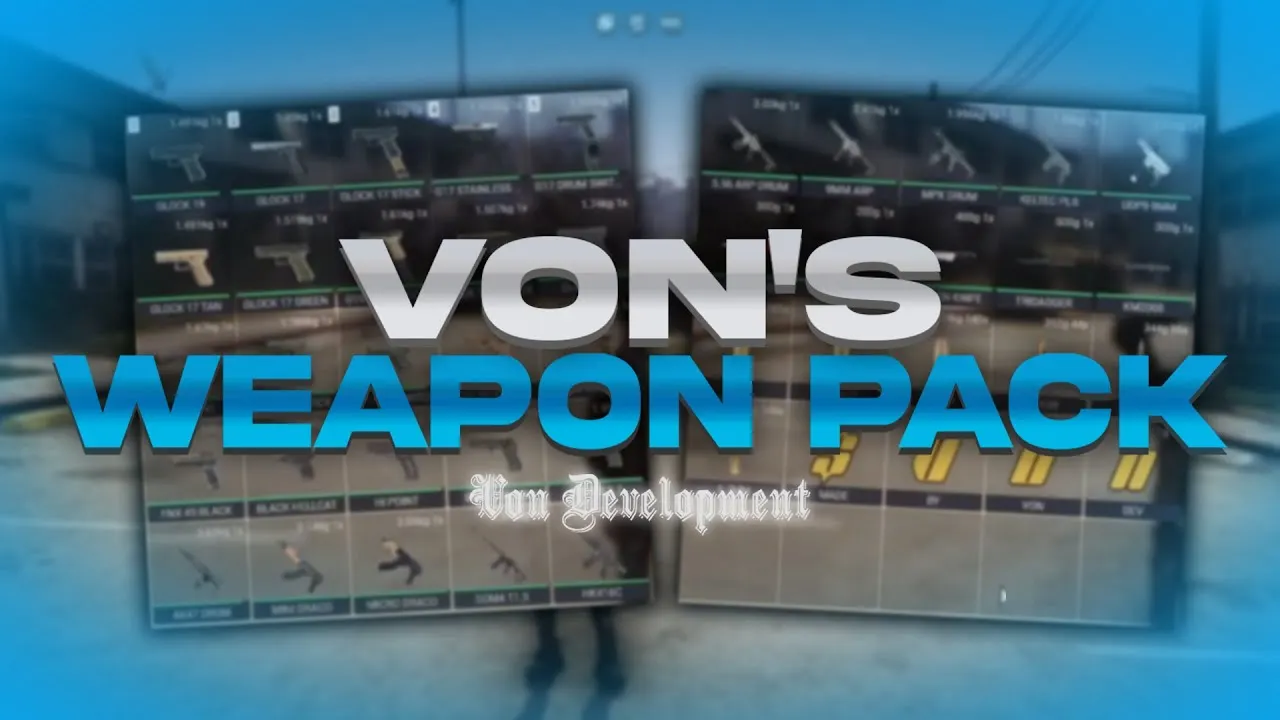 Vons - Weapon Pack